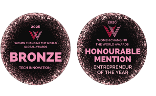 Women Changing the World Awards 2026: Bronze for Tech Innovation and Honourable Mention for Entrepreneur of the Year